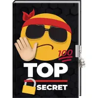 Interstat Top Secret dagboek met cijferslot