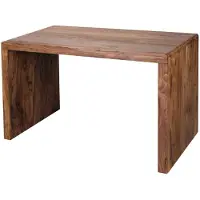 Wohnling Bureau BOHA sheeshamhout 120 cm breed - WL1.381