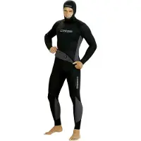 Cressi Fisterra Lc Long John 8 Mm Diving Wetsuit Zwart L Man