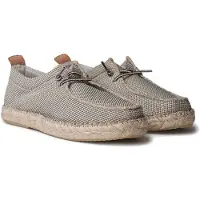 Toni pons Espadrilles voor heren van mesh met veters | OSCAR