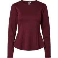 Pieces Shirt bordeaux