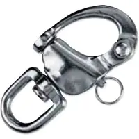 PLASTIMO Swivel Eye Carabiner Zilver 128 mm