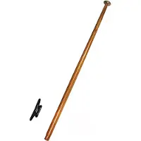 Goldenship Teak Pole Flag Bruin 90 cm