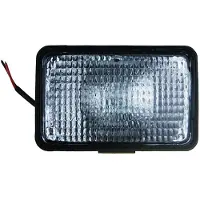 Goldenship H3 Rectangular Deck Light 88x115x175 Mm 12v 55w Zwart