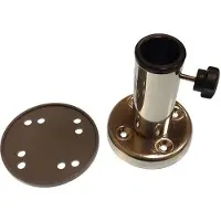 Goldenship Flag Pole Socket Right Zilver