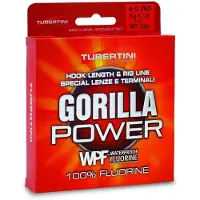 Tubertini Gorilla Power Flurocarbon 120 M Transparant 0.372 mm