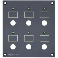 PROS 6 Term Fuses Resettable Module Blauw