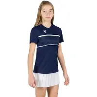 Tecnifibre Team Tech Short Sleeve T-shirt Blauw 6-8 Years Meisje