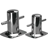 PLASTIMO Bollard Mooring Support Zilver 60 x 120 x 160 mm