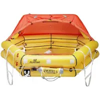PLASTIMO Transocean Iso Upper 24h Canister 52391 Liferaft Goud 8 Places