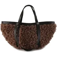 Abro Shopper 'Cosmo ' bruin / zwart