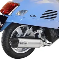 Leovince Lv One Evo Vespa Gts 125 I.e Abs 2017/gts 125 Iget Abs 17-20/gts 150 I.e Abs 17-19 Niet Gehomologeerd Volledig Uitlaatsysteem