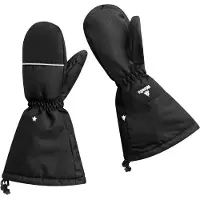 WeeDo Sporthandschoenen 'UNIVERS BLACK' zwart / wit