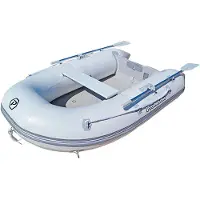 Protender 100023 Inflatable Boat 245 Cm Zilver 3 Places