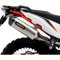 Arrow Race-tech Titanium With Carbon End Cap Ktm 790 Adventure ´19-20 Niet Gehomologeerde Demper