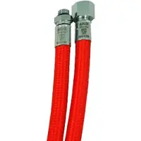 Miflex High-flexible Lp Regulator Unf 3/8 Hose Rood 150 cm