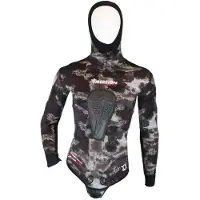 Imersion Seriole Camo Strechy Yamamoto 7 Mm Spearfishing Jacket Zwart XL