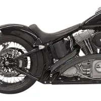 Bassani Xhaust Radial Sweepers Harley Davidson Ref:1sd1fb Niet Gehomologeerd Volledig Uitlaatsysteem