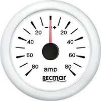 Recmar Ammeter 80a Wit 51 mm