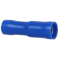 Oem Marine Round Female Plug Terminal 100 Units Zilver 4 mm