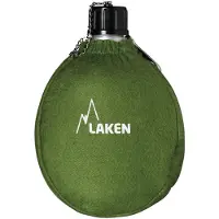 Laken Aluminium Bottle 1l Groen