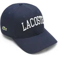 Lacoste Kids Core Wordmark Beanie Blauw Kinderen