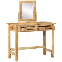 vidaXL Kaptafel met lade Bruin 100 x 40 x 120 cm Massief Mango Hout