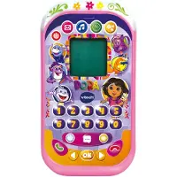 Vtech Dora´s Educational Phone Spanish Version Roze Kinderen