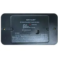 Mti Industries 25 Series Dual Propane/lp Carbon Monoxide Trim Ring Alarm Zwart