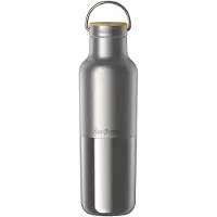 Klean Kanteen - Rise Reflect VI with Bamboo Cap - Drinkfles 592 ml, grijs
