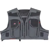 Taimen Selenga Vertical Fishing Vest Grijs 3XL Man