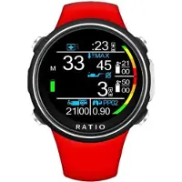 Ratio Idive Color Easy Dive Computer Rood
