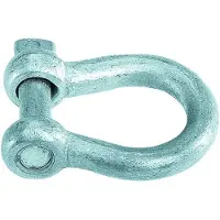 Talamex Bow Shackle 25 Units Zilver 10 mm