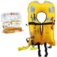 Lalizas Delta 105n Automatic Life Jacket Geel