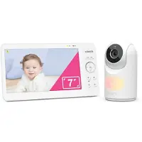 Saro 7´´ Adjustable Baby Monitor Transparant One Size / EU Plug 220V Kinderen
