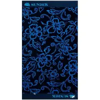 Sundek Jacquard Terry Hibiscus Pattern Handdoek