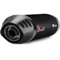 MIVV Oval Honda Cbr 1000 Rr 2006-07 Uh.032.lec Gehomologeerde Slip On Uitlaatdemper