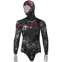 Epsealon Seabass 7 Mm Spearfishing Jacket Zwart 2XL Man