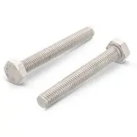 Euromarine A4 Din 933 Hexagonal Head Screw 6x25 Mm 50 Units Zilver