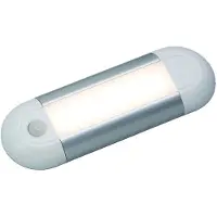A.a.a. Ip67 Rectangular Indoor Ceiling 22 Led Light 10-30v Zilver
