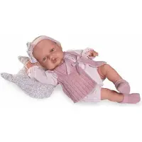 MuÑecas Antonio Juan Babydoo Posturitas With Vest Baby Doll 50 Cm Roze Kinderen