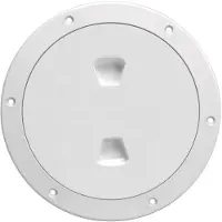 Beckson Marine Abs Hatch Registration Cover Cap Zilver 101.6 mm