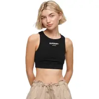 Superdry Core Sportbehatop Zwart Grootte: 36