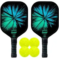 Franklin Pickleball Paddle And Ball Set Geel