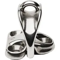 WICHARD Rope Guide Articulated Chain Ring Zilver 8 mm