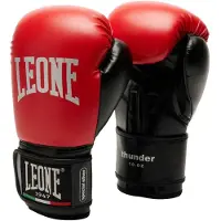 Leone1947 Thunder Artificial Leather Boxing Gloves Rood 8 oz