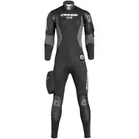 Cressi Ice 2024 7 Mm Woman Semi Dry Suit Zwart S Vrouw