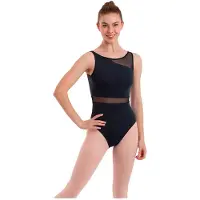 Intermezzo Clementine Sleeveless Leotard Zwart 12 Years Meisje