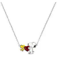 Snoopy Halsketting - Snoopy & Woodstock - meerkleurig - Maat Standard