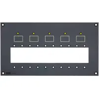 PROS 5 Double-pole Lever Circuit Breakers Dc Module Zwart